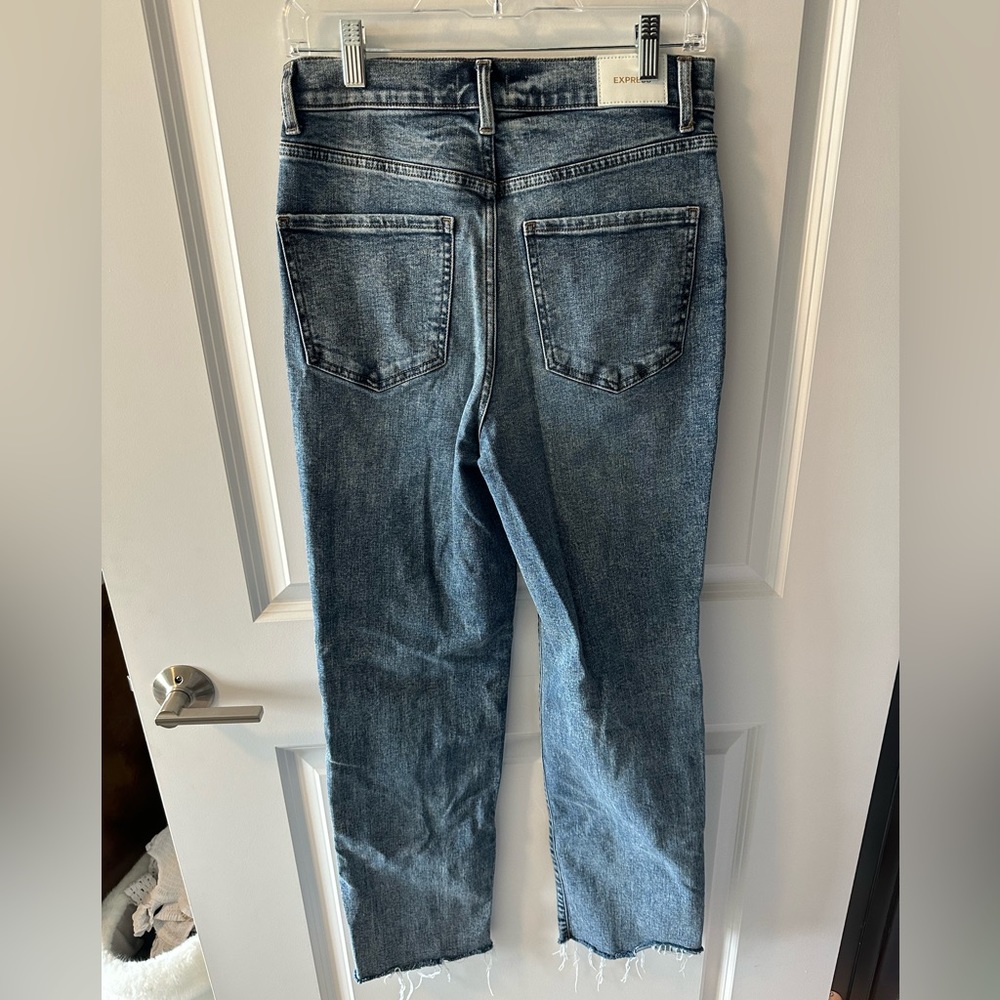 Express modern straight super high rise jeans - Picture 2 of 2